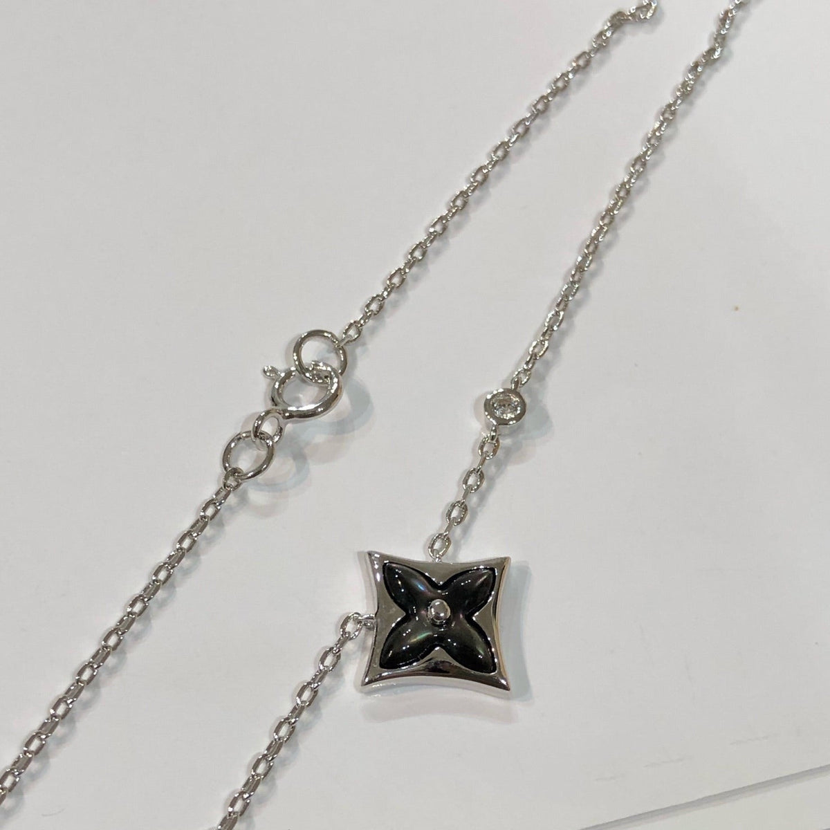 [⭐moonlume]STAR BLACK MOP NECKLACE