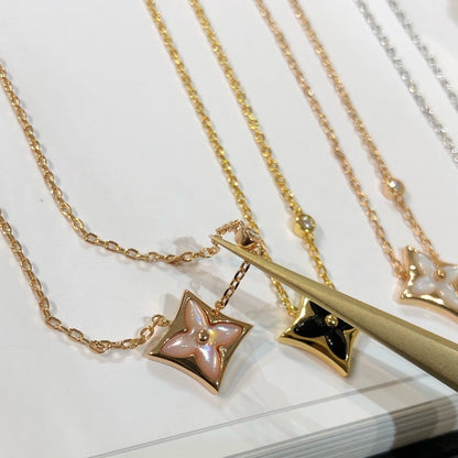 [⭐moonlume]STAR BLACK MOP NECKLACE