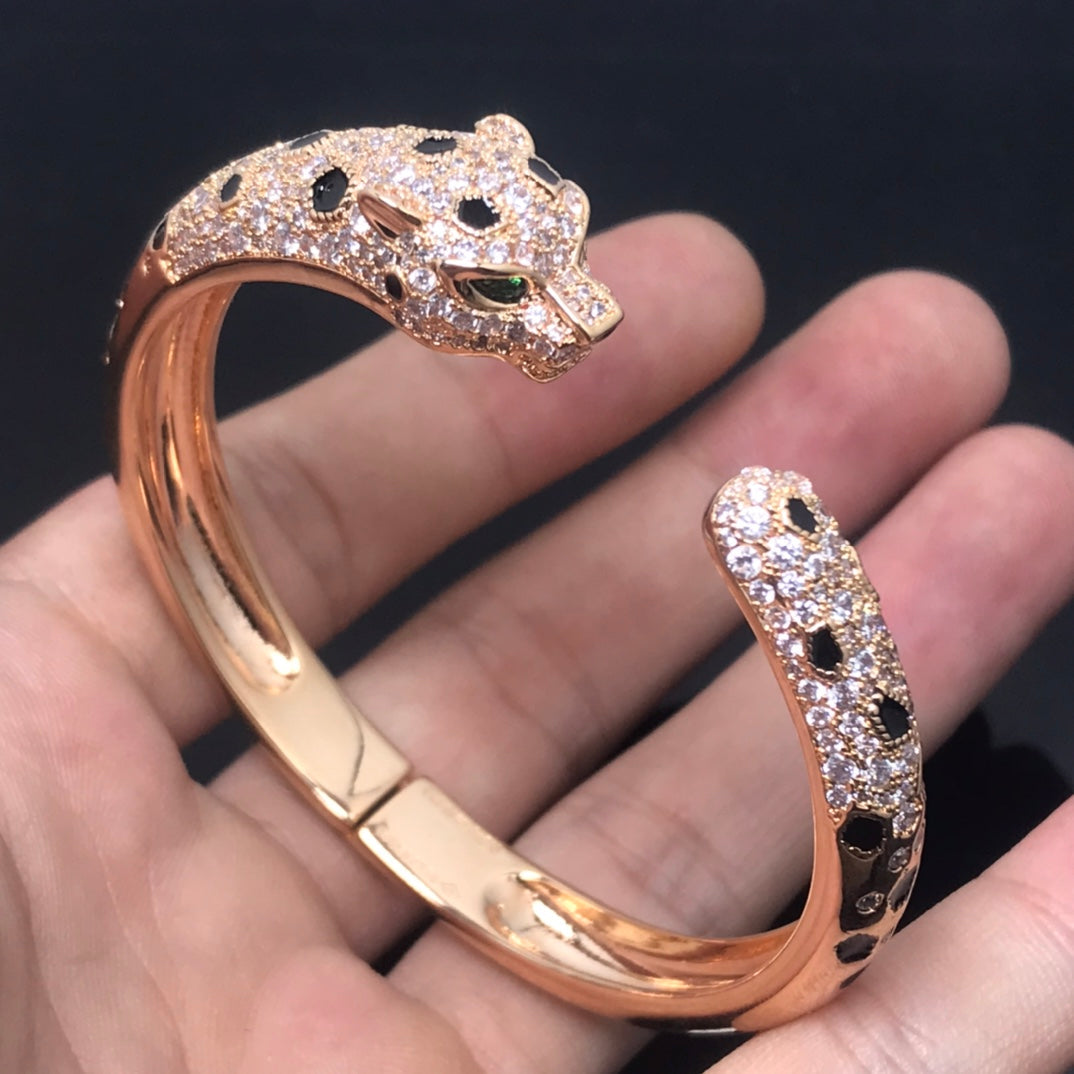 [⭐moonlume]PANTHERE BIG BRACELET DIAMONDS