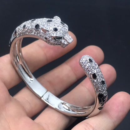 [⭐moonlume]PANTHERE BIG BRACELET DIAMONDS