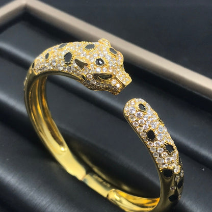 [⭐moonlume]PANTHERE BIG BRACELET DIAMONDS