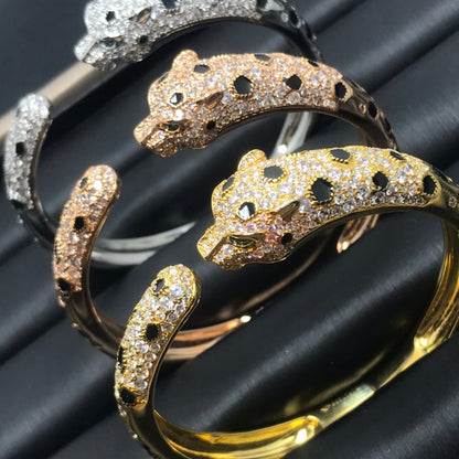 [⭐moonlume]PANTHERE BIG BRACELET DIAMONDS