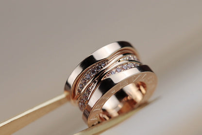 [⭐moonlume]ZERO 1 PINK GOLD DIAMOND NECKLACE