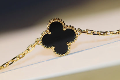[⭐moonlume]CLOVER 20 MOTIFS ONYX ROSE GOLD