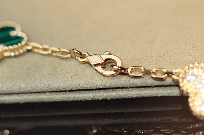 [⭐moonlume]CLOVER 20 MOTIFS ONYX ROSE GOLD