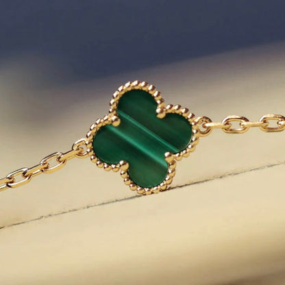 [⭐moonlume]CLOVER 20 MOTIFS MALACHITE GOLD