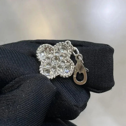 [⭐moonlume] CLOVER 5 MOTIF FULL DIAMOND BRACELET COLLECTION