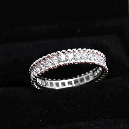 [⭐moonlume]PERLEE DIAMOND SILVER RING