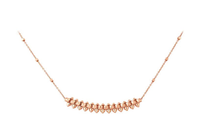 [⭐moonlume]CLASH PINK GOLD NECKLACE