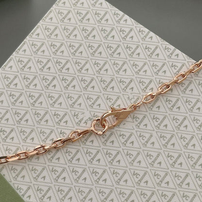[⭐moonlume]LUCKY SPRING 15 MOTIFS ROSE GOLD NECKLACE