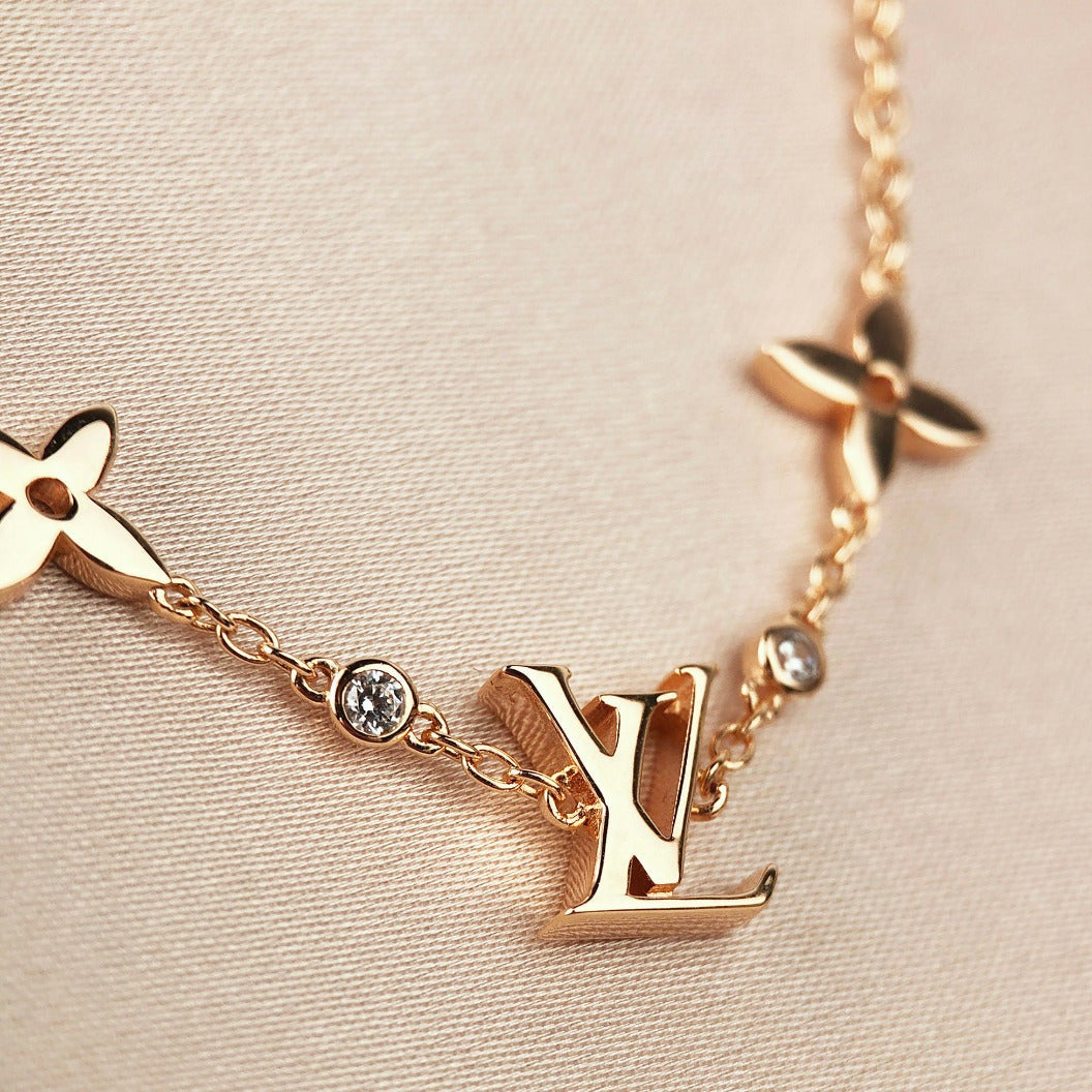 [⭐moonlume]STAR AND SUN 7 MOTIFS GOLD BRACELET
