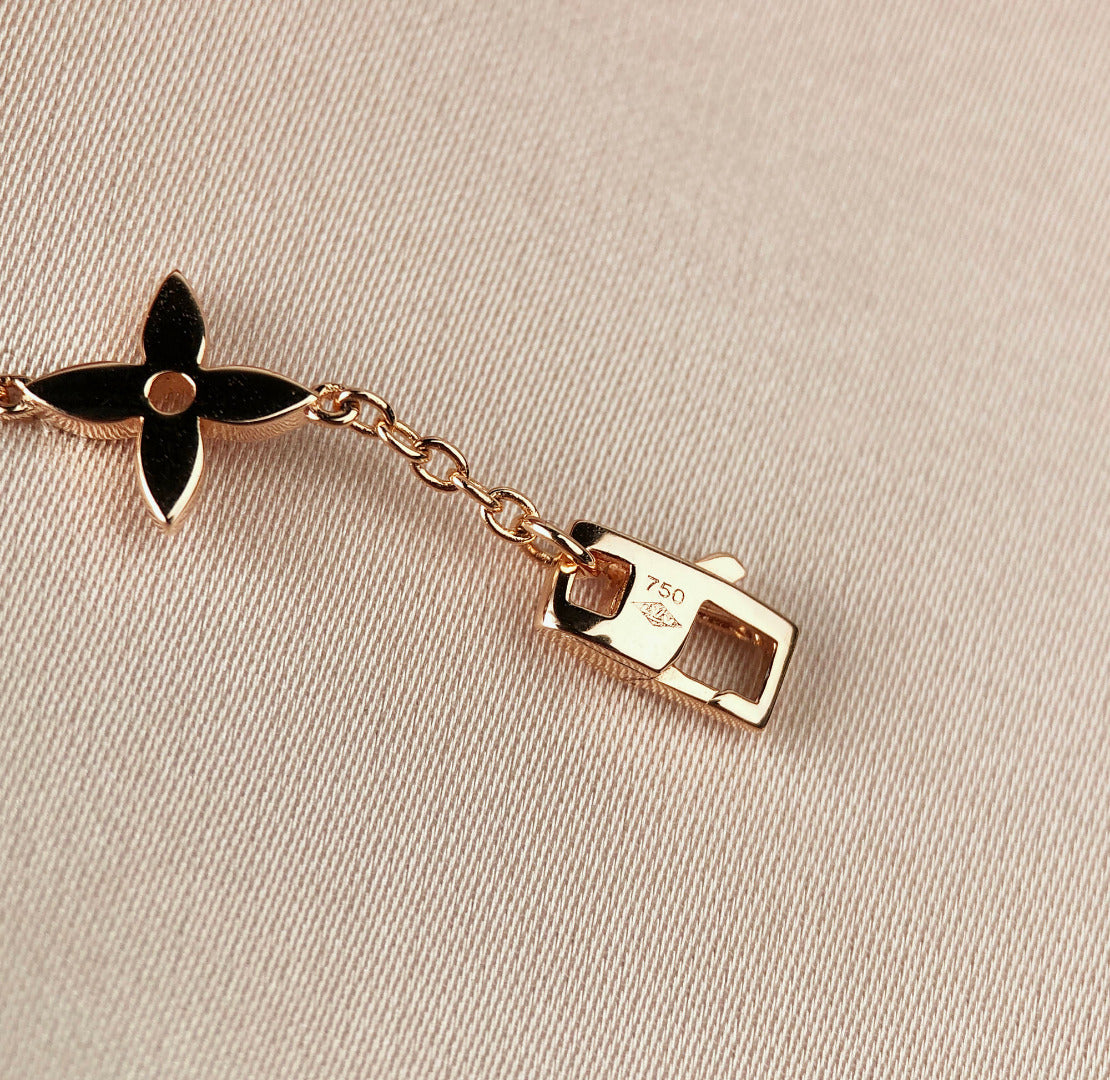 [⭐moonlume]STAR AND SUN 7 MOTIFS GOLD BRACELET