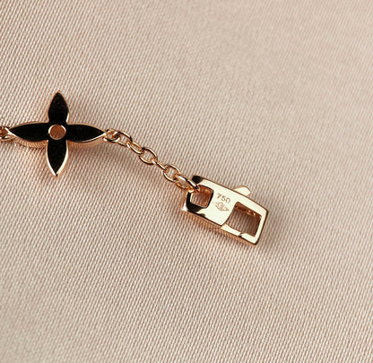 [⭐moonlume]STAR AND SUN 7 MOTIFS GOLD BRACELET