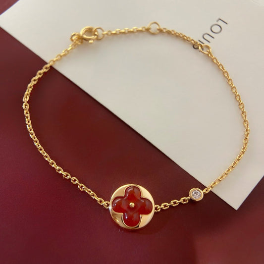 [⭐moonlume]SUN PEDANT CARNELIAN BRACELET
