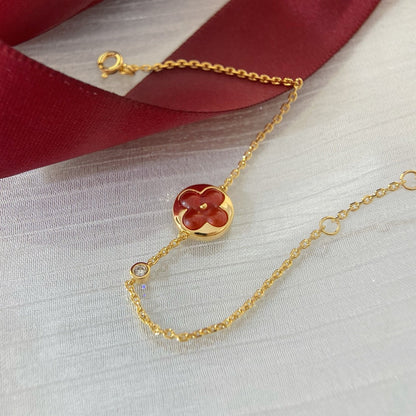 [⭐moonlume]SUN PEDANT CARNELIAN BRACELET
