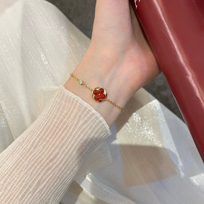 [⭐moonlume]SUN PEDANT CARNELIAN BRACELET
