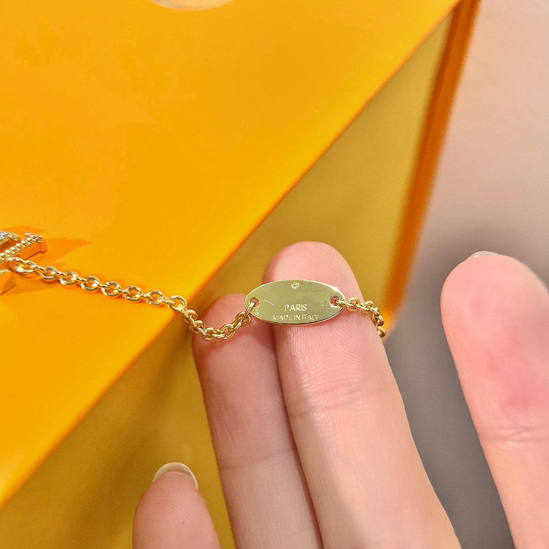 [⭐moonlume]LOGO STAR MOTIF GOLD BRACELET