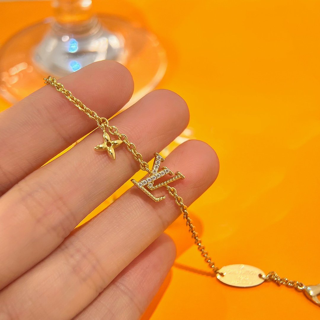 [⭐moonlume]LOGO STAR MOTIF GOLD BRACELET