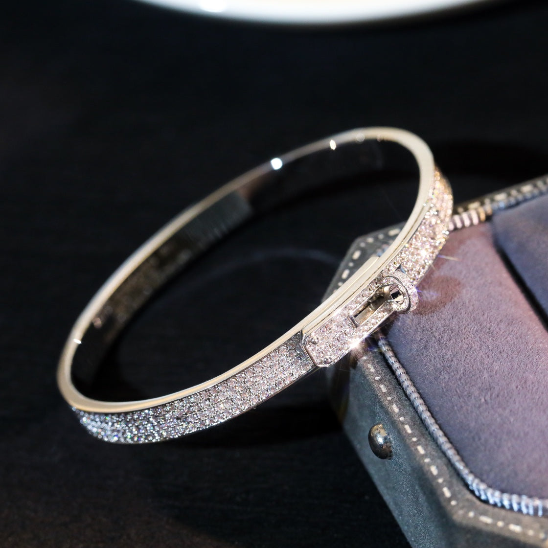 [⭐moonlume]KELLY BRACELET DIAMOND PAVED