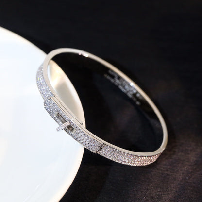 [⭐moonlume]KELLY BRACELET DIAMOND PAVED