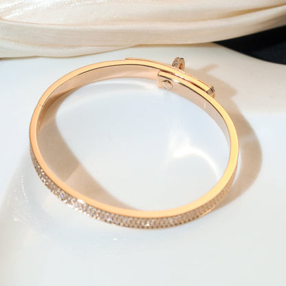 [⭐moonlume]KELLY BRACELET DIAMOND PAVED