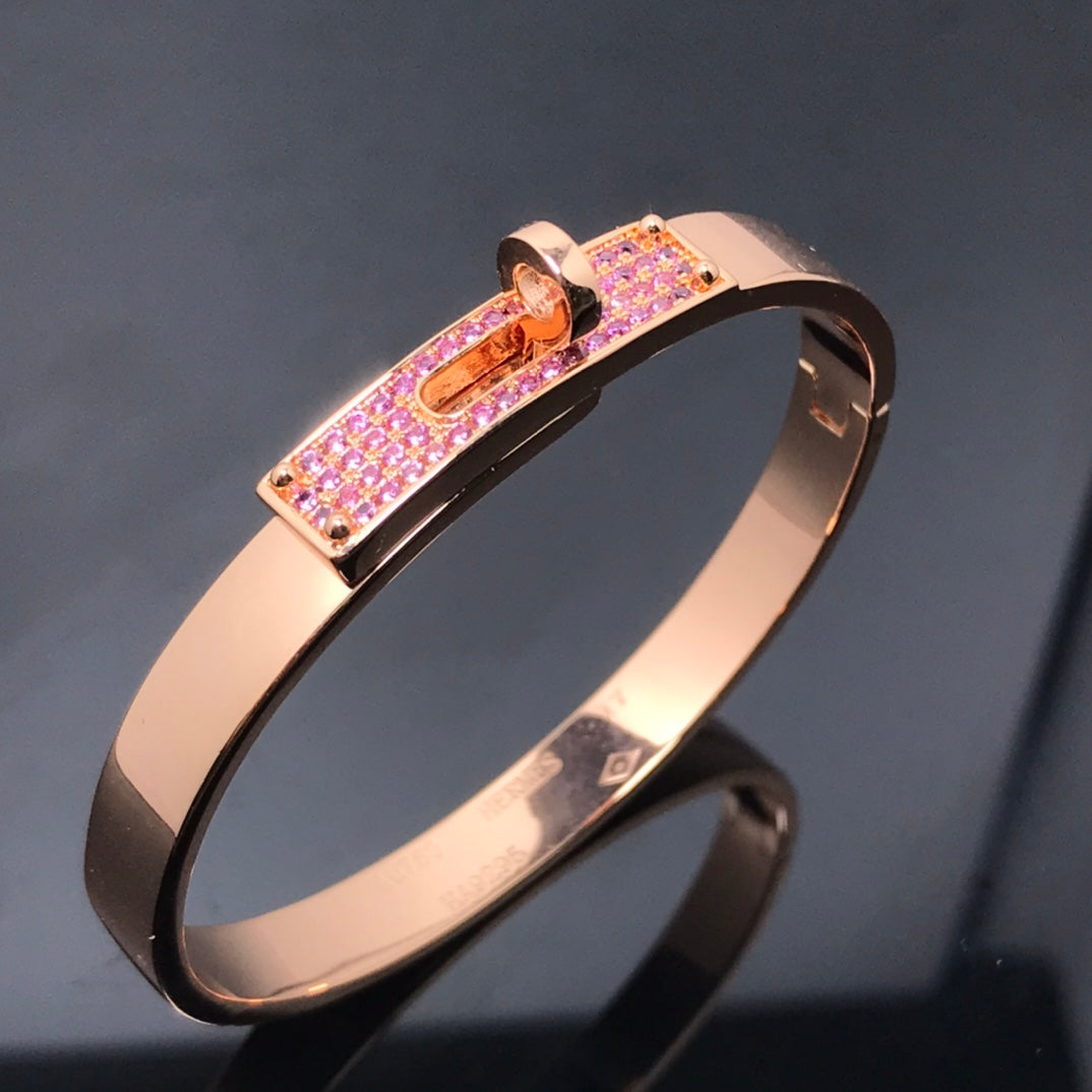 [⭐moonlume]KELLY BRACELET PINK DIAMOND