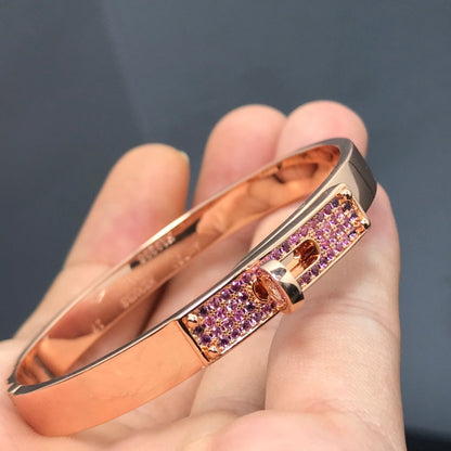 [⭐moonlume]KELLY BRACELET PINK DIAMOND