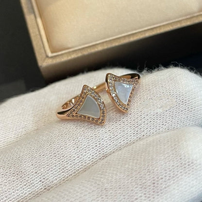 [⭐moonlume]DREAM MOP DIAMOND OPEN RING