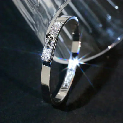 [⭐moonlume]KELLY SILVER DIAMOND BRACELET