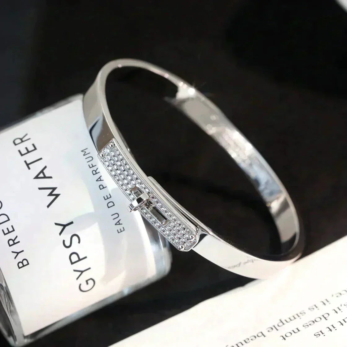 [⭐moonlume]KELLY SILVER DIAMOND BRACELET