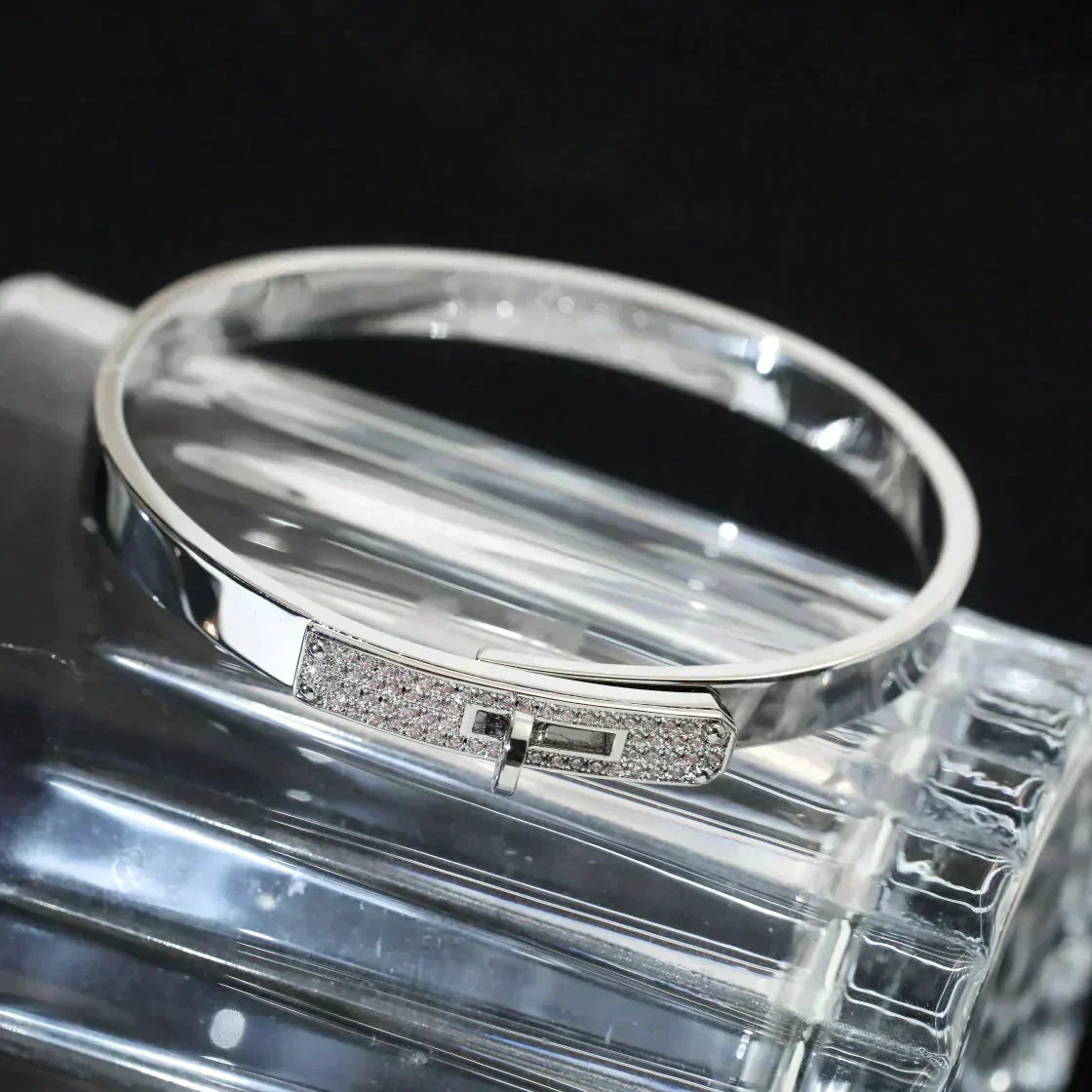 [⭐moonlume]KELLY SILVER DIAMOND BRACELET