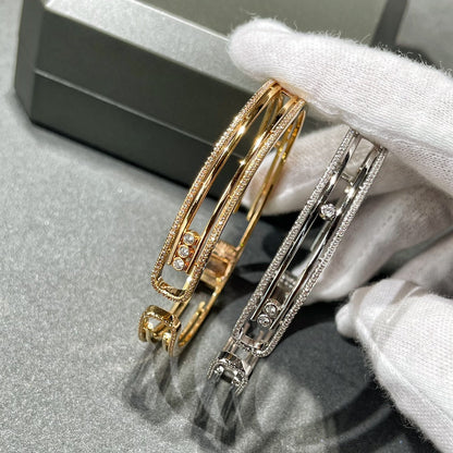 [⭐moonlume]MOVE 10TH PAVED DIAMOND BRACELET