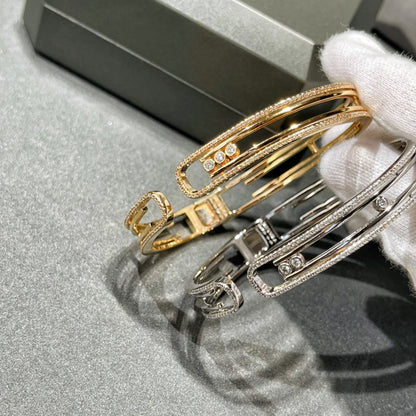 [⭐moonlume]MOVE 10TH PAVED DIAMOND BRACELET