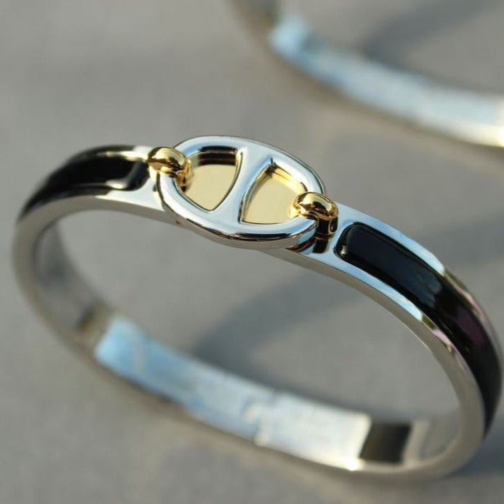 [⭐moonlume]CLIC CHAINE SILVER BRACELET