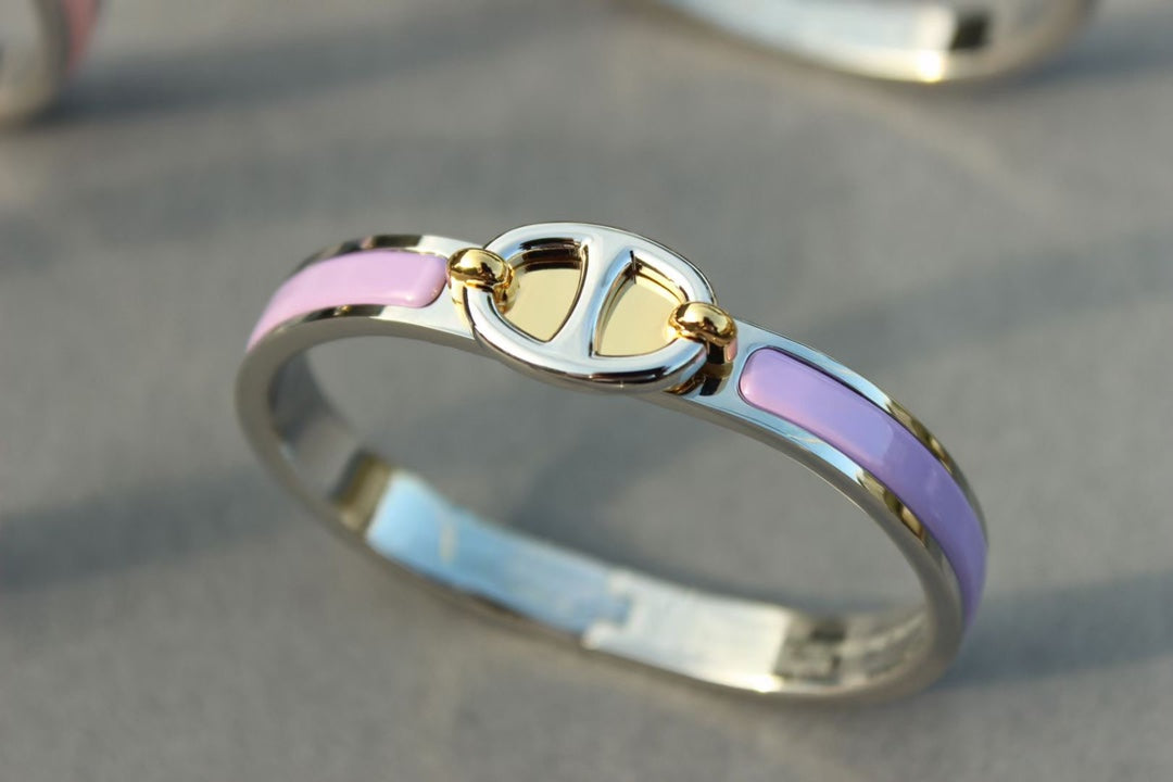 [⭐moonlume]CLIC CHAINE SILVER BRACELET