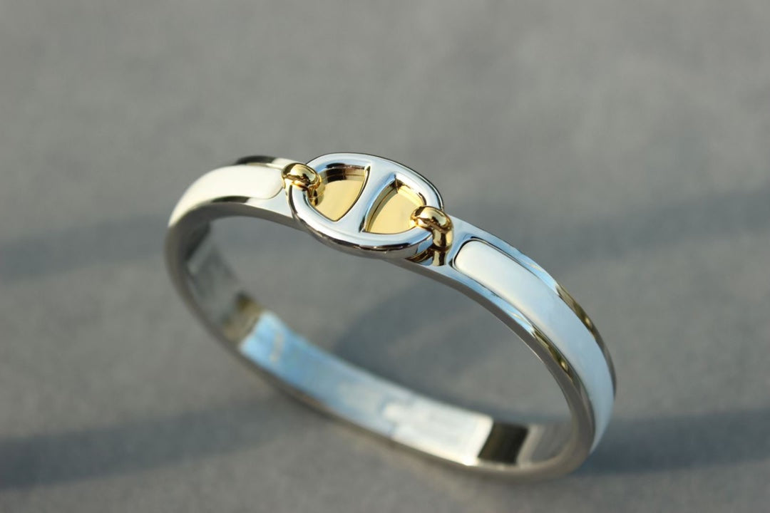 [⭐moonlume]CLIC CHAINE SILVER BRACELET