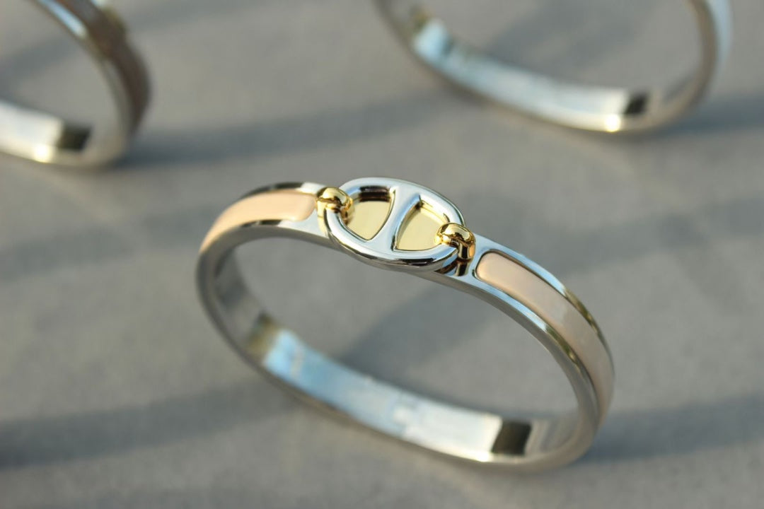 [⭐moonlume]CLIC CHAINE SILVER BRACELET