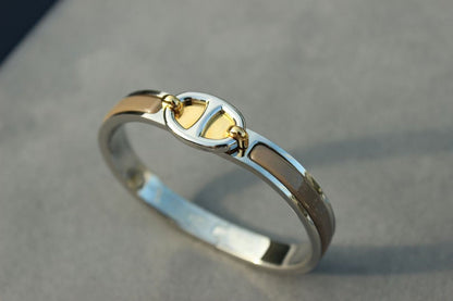 [⭐moonlume]CLIC CHAINE SILVER BRACELET