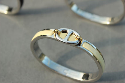 [⭐moonlume]CLIC CHAINE SILVER BRACELET