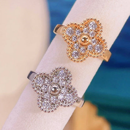 [⭐moonlume]CLOVER DIAMOND RING