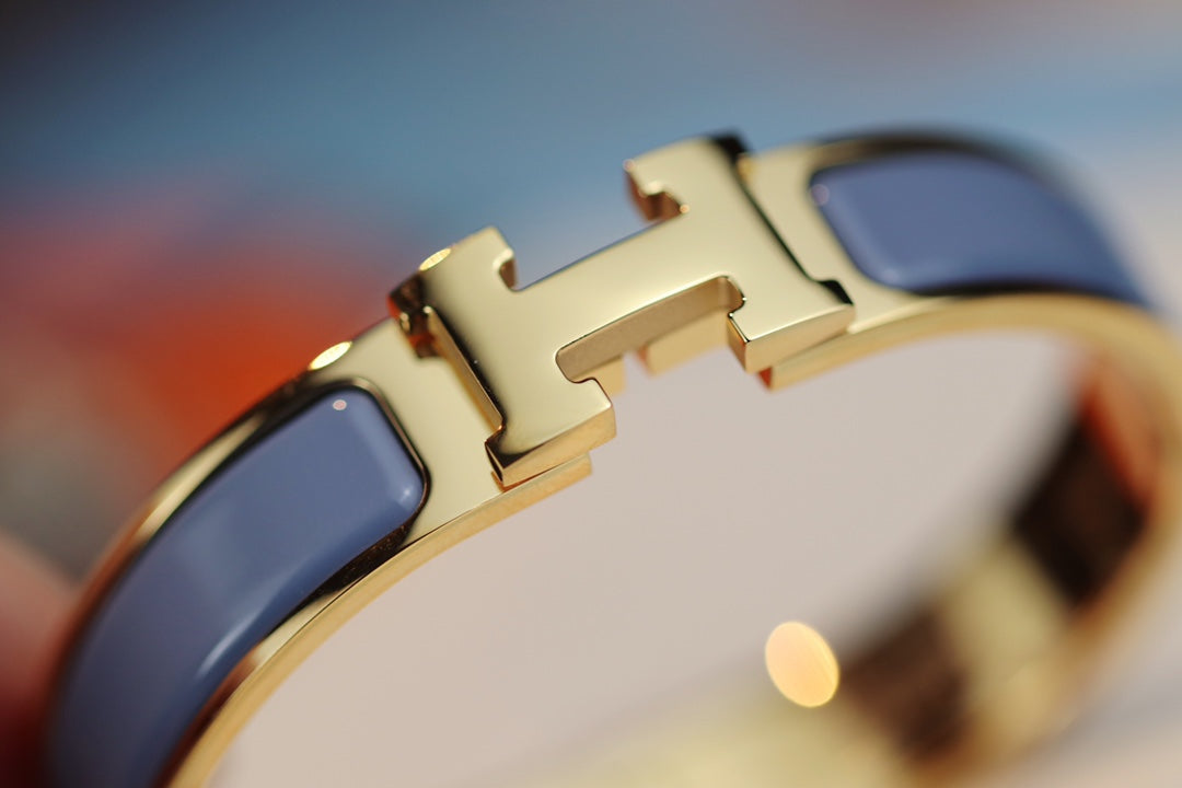 [⭐moonlume]H BRACELET 12MM BLUE GRAY