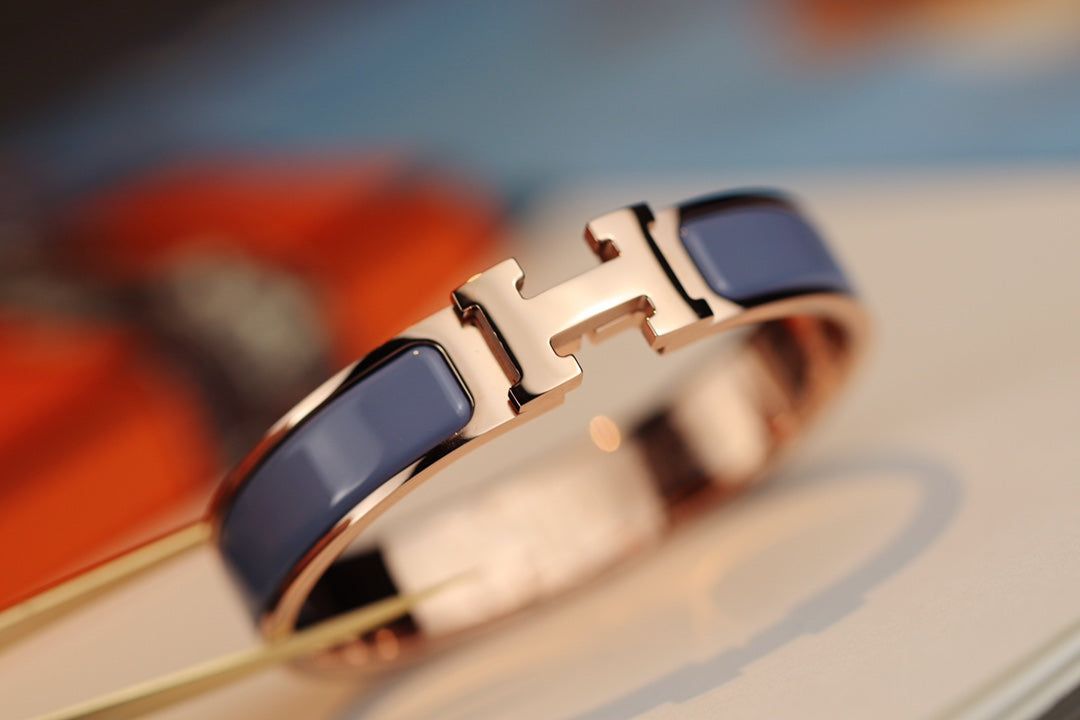 [⭐moonlume]H BRACELET 12MM BLUE GRAY