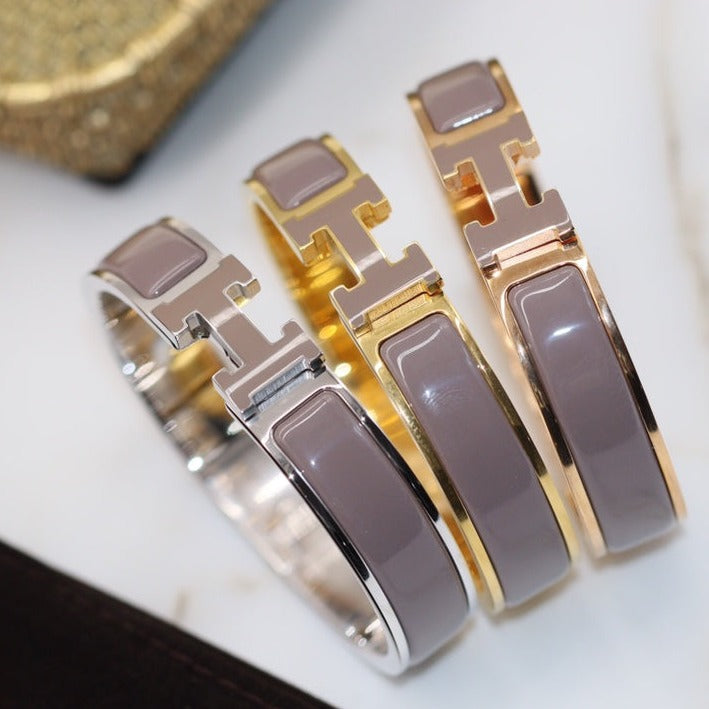 [⭐moonlume]H BRACELET 12MM BROWN