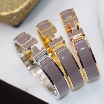 [⭐moonlume]H BRACELET 12MM BROWN