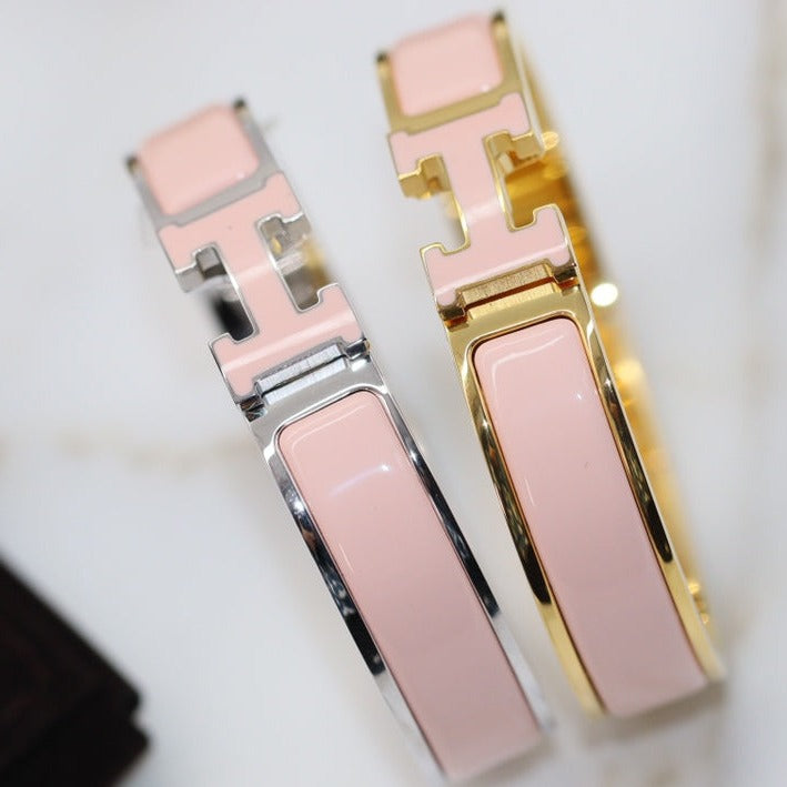 [⭐moonlume]H BRACELET 12MM PINK