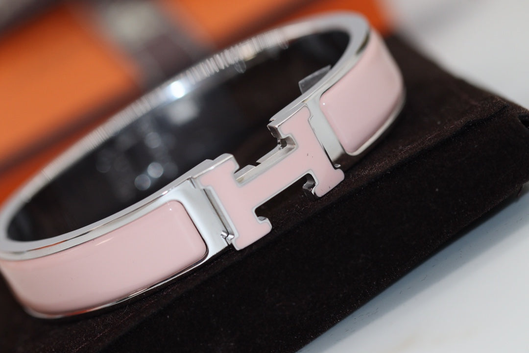 [⭐moonlume]H BRACELET 12MM PINK
