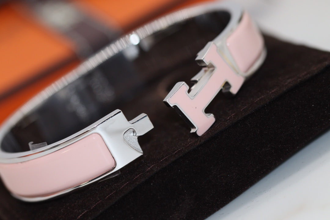 [⭐moonlume]H BRACELET 12MM PINK