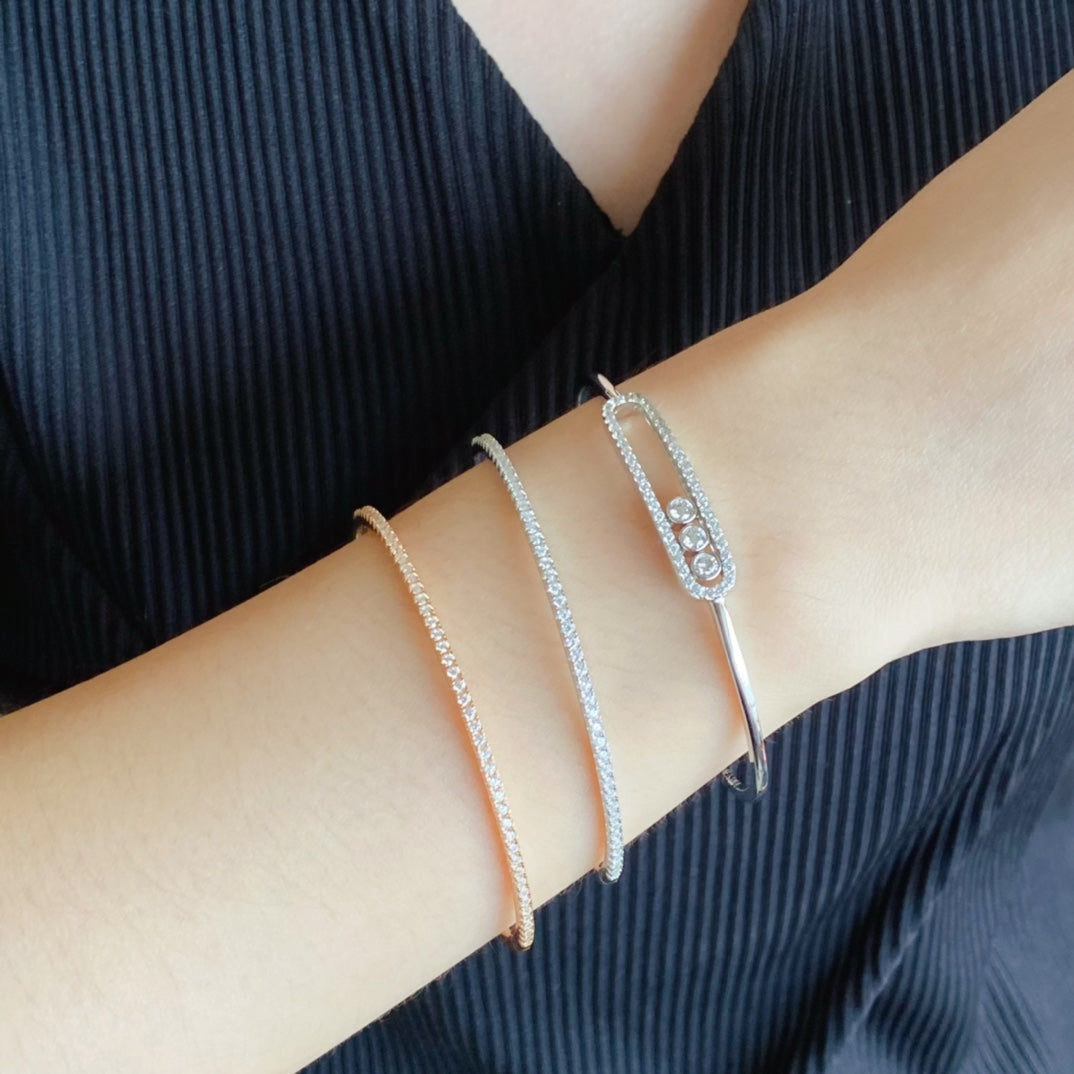 [⭐moonlume]MINI DIAMOND TENNIS BRACELET