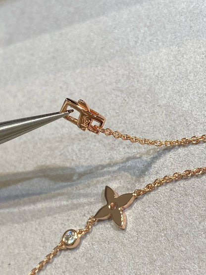 [⭐moonlume]STAR DIAMOND PINK GOLD BRACELET