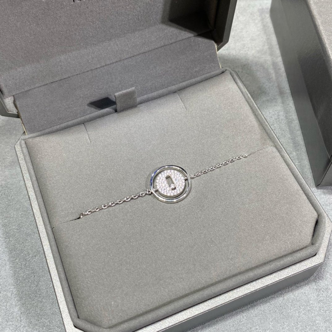 [⭐moonlume]Demo MOVE DIAMOND PAVED BRACELET
